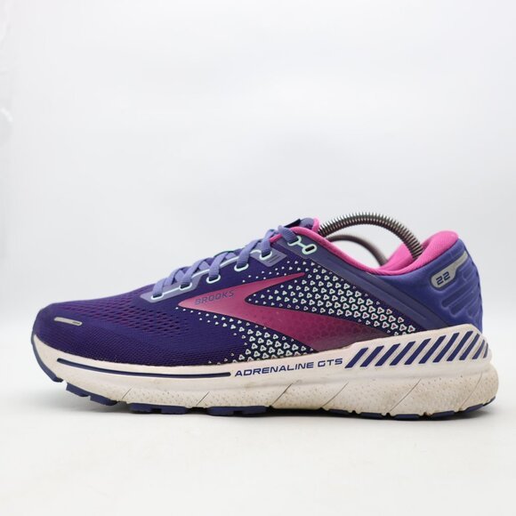 Brooks Adrenaline GTS 22 Women's Size 11.5 Dark Purple Running 1203531B403 - Picture 4 of 9